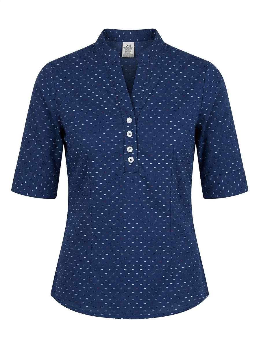 Blusa manga 3/4 con diseño