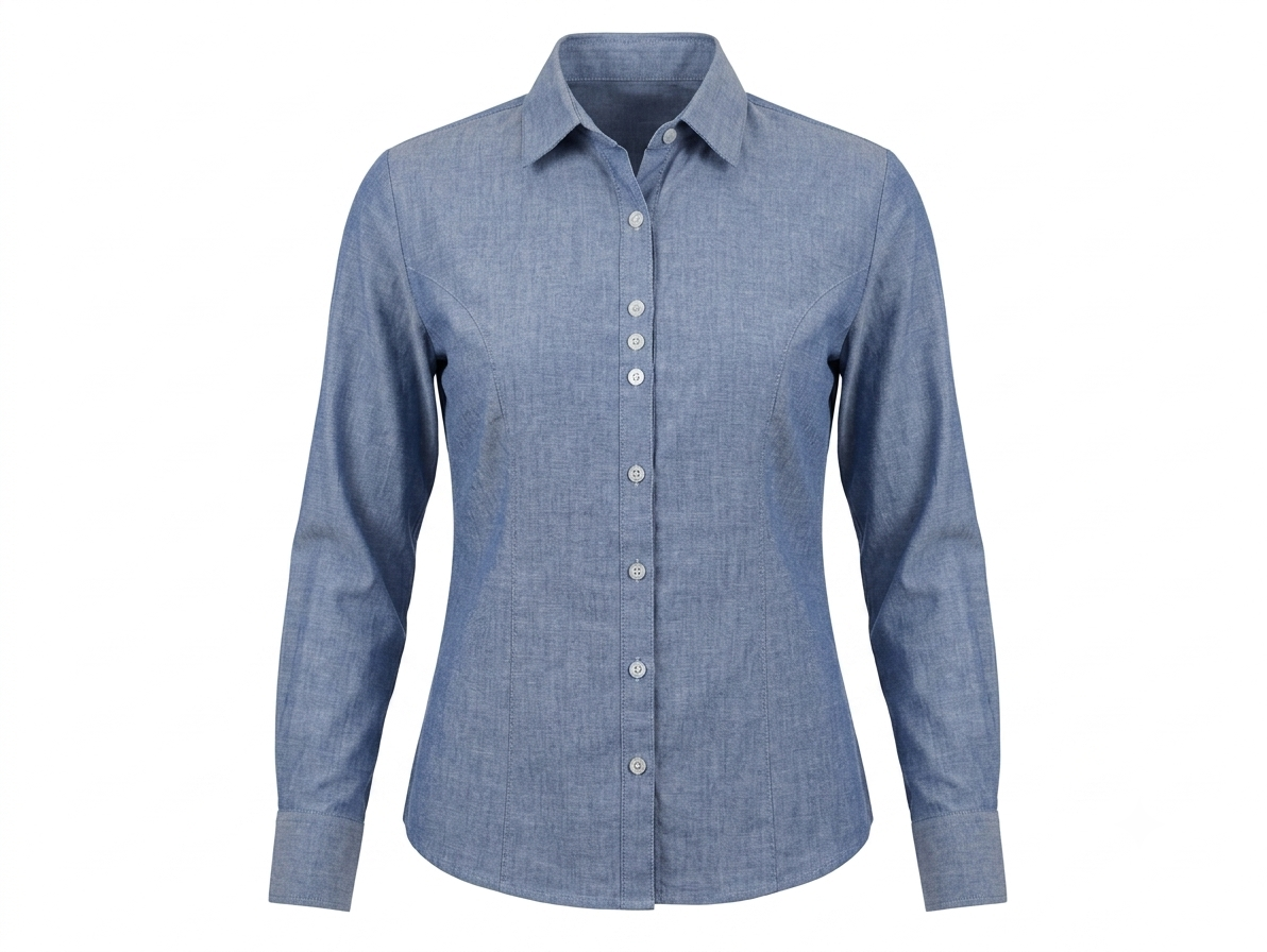 Blusa manga larga Azul