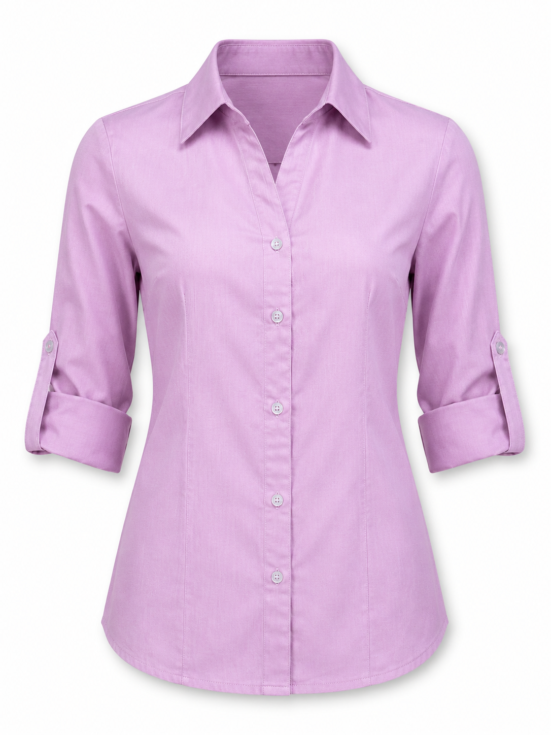 Blusa administrativa rosada