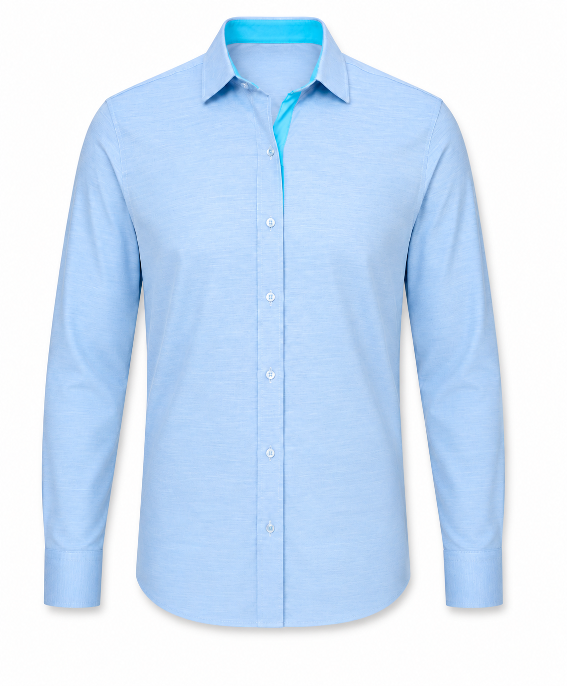 Camisa administrativa azul