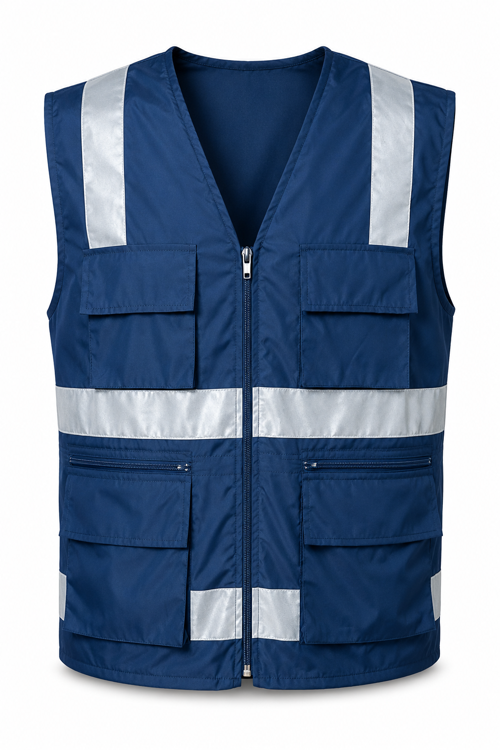 Chaleco reflectivo azul