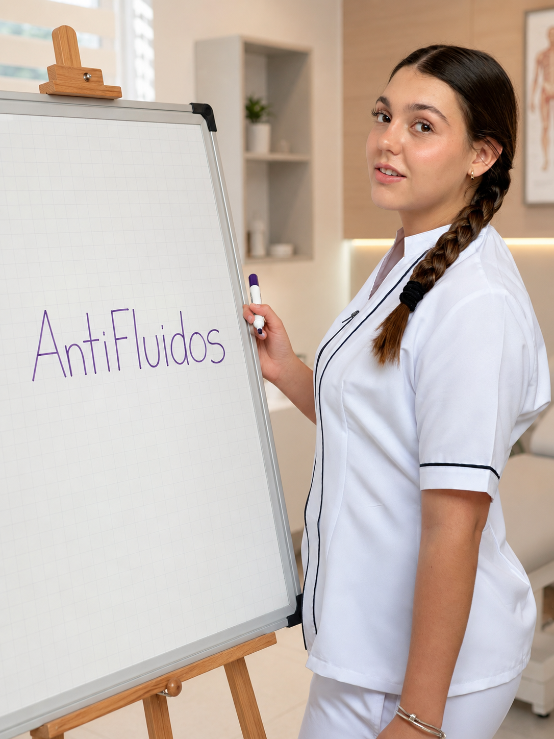 Modelo usando uniforme antifluido